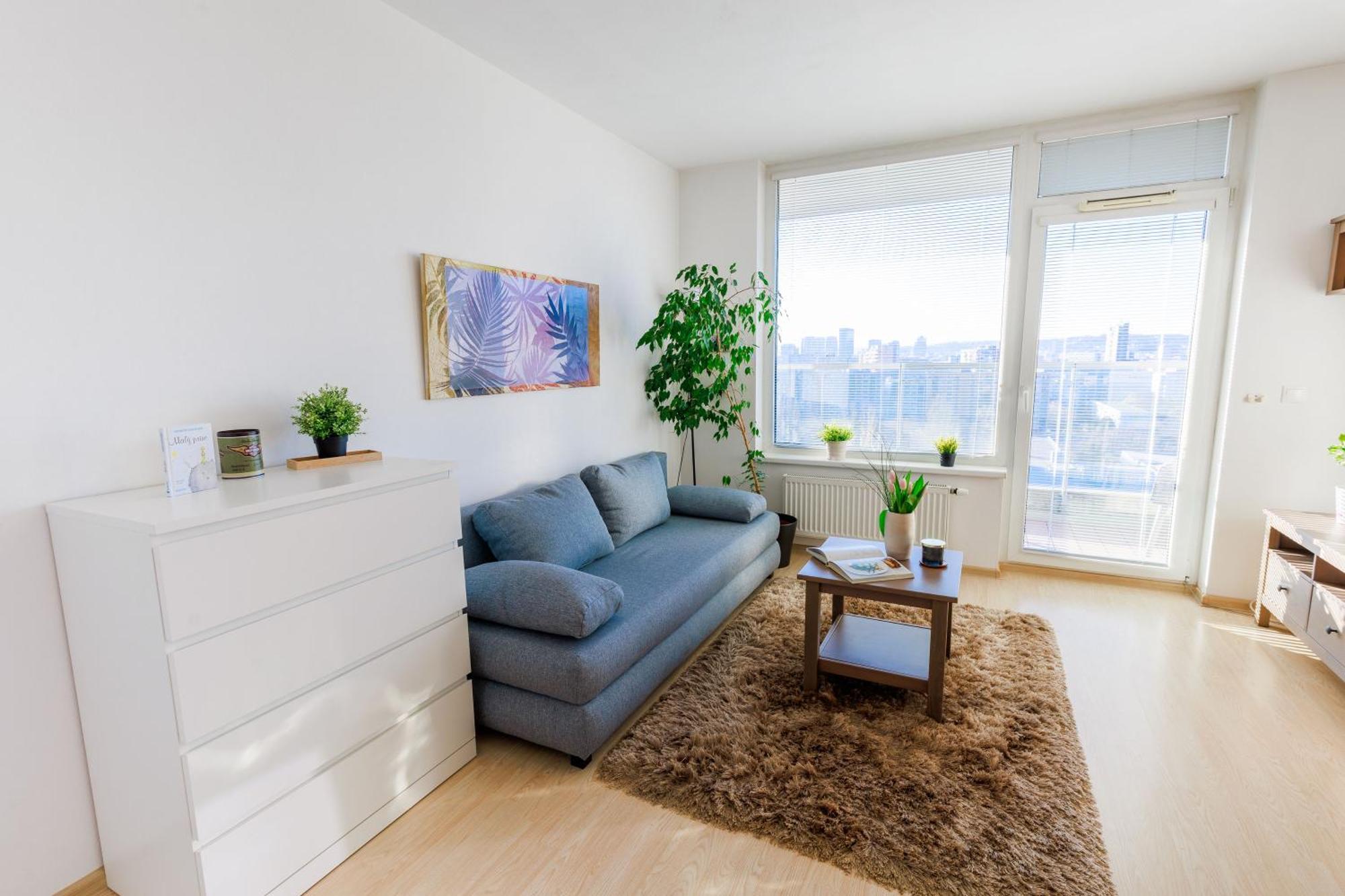 Sunny Apartment With Amazing Terrace On The 13Th Floor Near City Center Bratislava Exterior photo